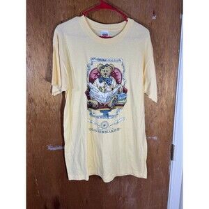 Vintage 1998 Boyds‎ Bears Collection Dean Newbearger III Shirt Large L Anvil